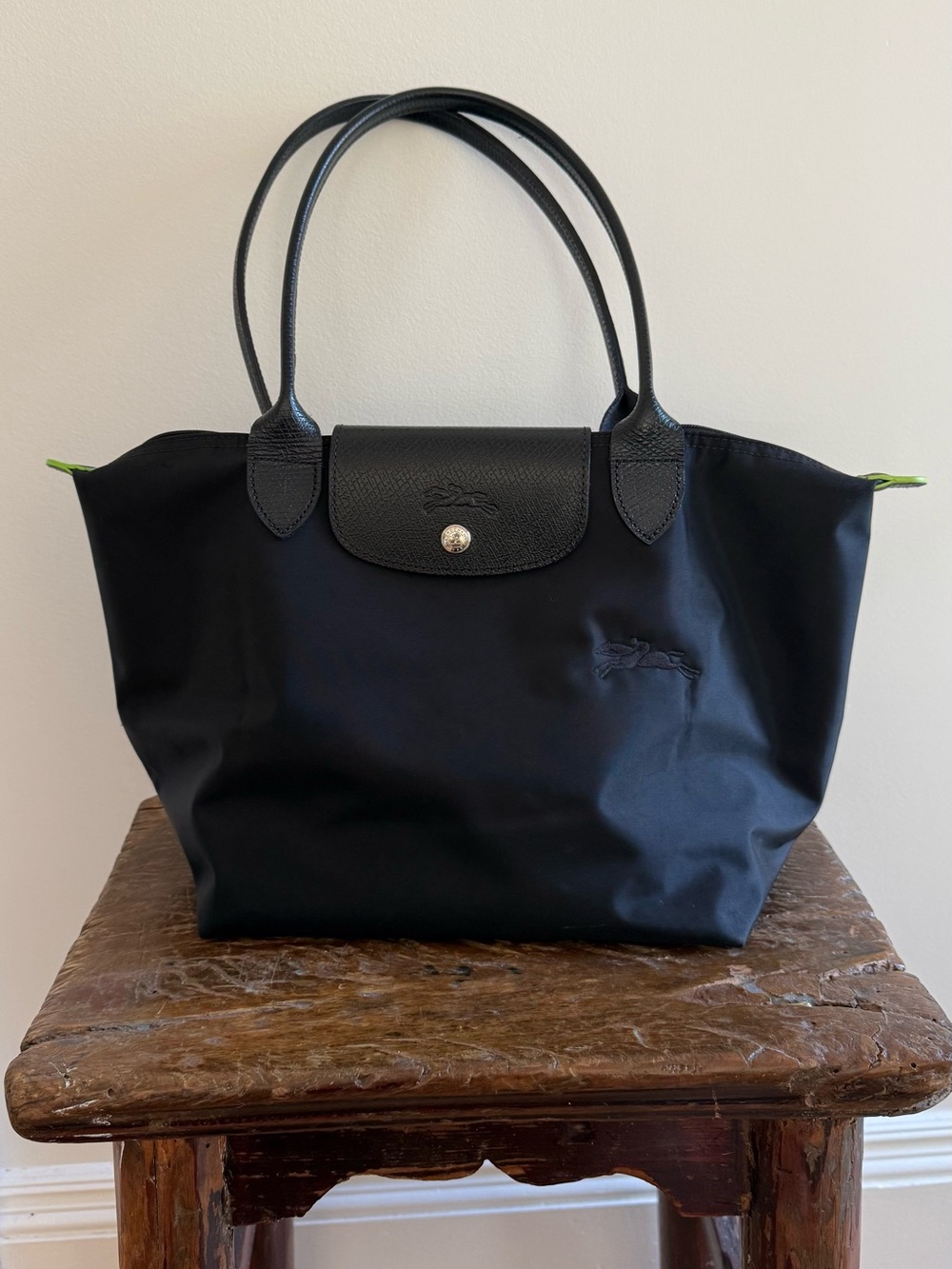 Longchamp Le Pliage Small Shoulder Bag – Black